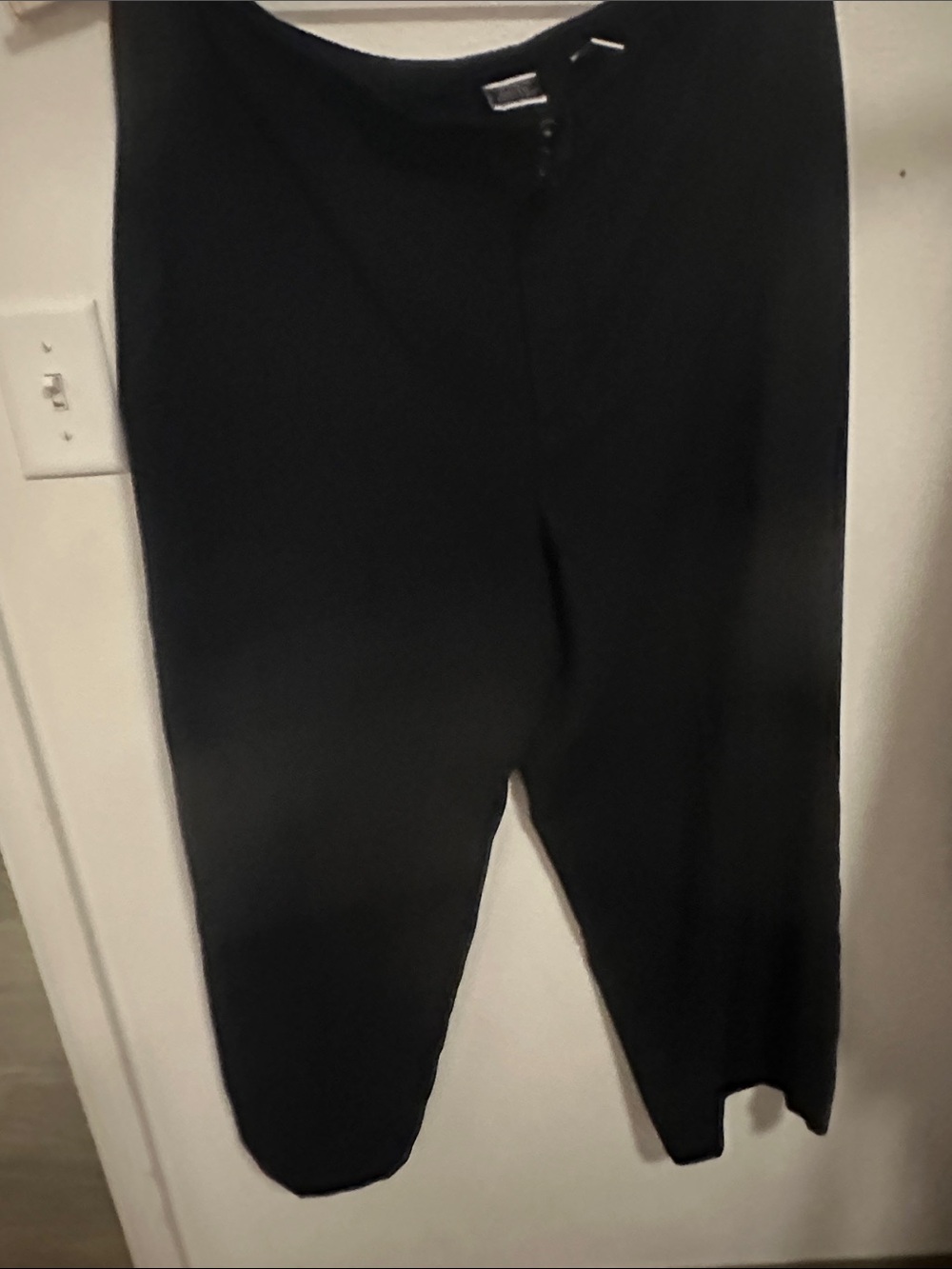 Amanda Smith Black Relaxed Jogger Pants